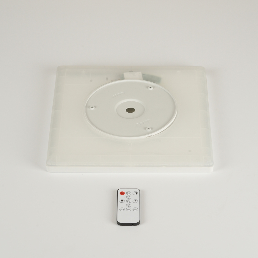 Brilagi - ULTRA SLIM dimmējams griestu LED gaismeklis LED/18W/230V 2700-6500K 30x30 cm balts + ar tālvadības pulti