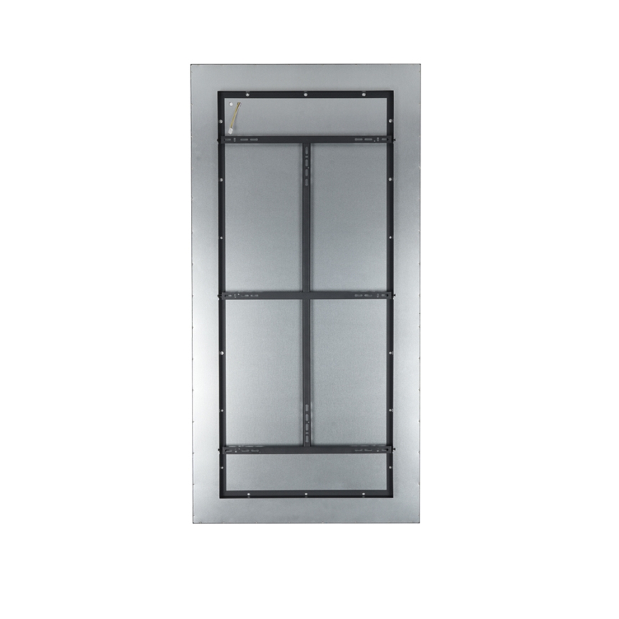 Brilagi - LED regulējams griestu gaismeklis SLIMFRAME LED/80W/230V 120x60 cm 3000-6000K melns + tālvadības pults