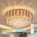 BRILAGI - Aptumšojams LED griestu lukturis SPECTRA LED/45W/230V 3000-6000K Ø 48 cm zelta + tālvadības pults