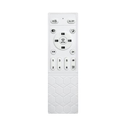 Brilagi - Griestu ventilators ar dimējamu LED apgaismojumu LED/32W/230V 3000-6500K Ø 95 cm melns/brūns + tālvadības pults