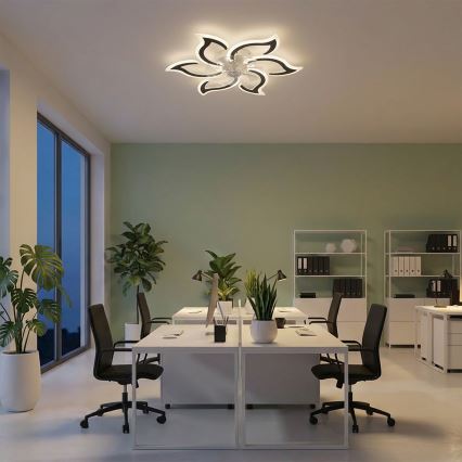 Brilagi - Griestu ventilators ar dimējamu LED apgaismojumu LED/34W/230V Ø83 cm melns + tālvadība