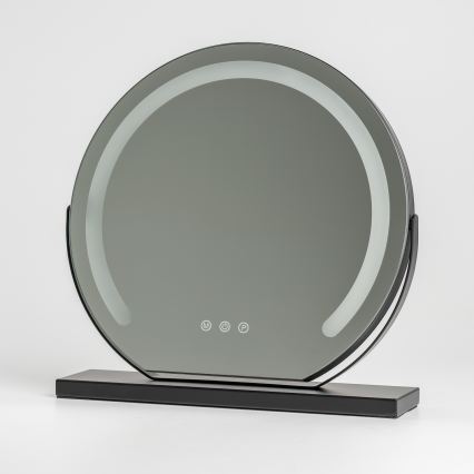 BRILAGI - LED regulējams grima spogulis CALIFORNIA LED/14W/230V 3000/4000/6500K 44x40 cm melns