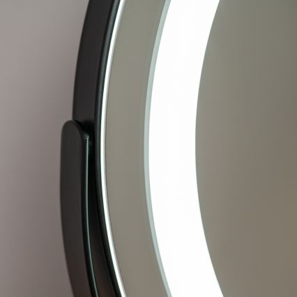 BRILAGI - LED regulējams grima spogulis CALIFORNIA LED/14W/230V 3000/4000/6500K 44x40 cm melns