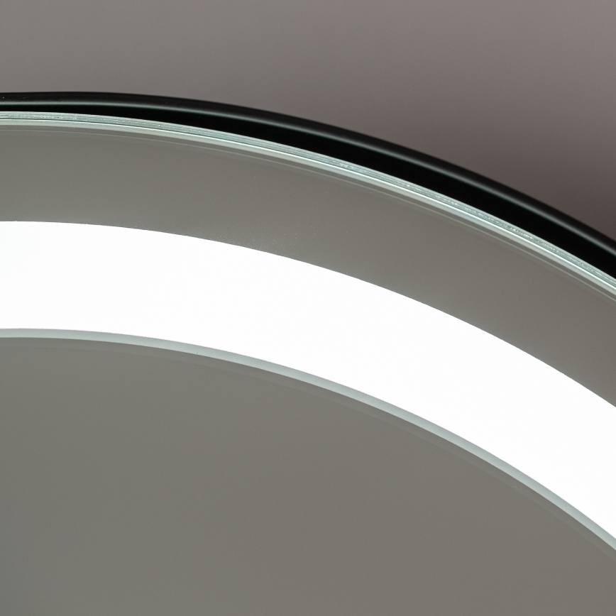 BRILAGI - LED regulējams grima spogulis CALIFORNIA LED/14W/230V 3000/4000/6500K 44x40 cm melns