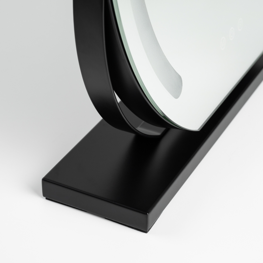 BRILAGI - LED regulējams grima spogulis CALIFORNIA LED/14W/230V 3000/4000/6500K 44x40 cm melns