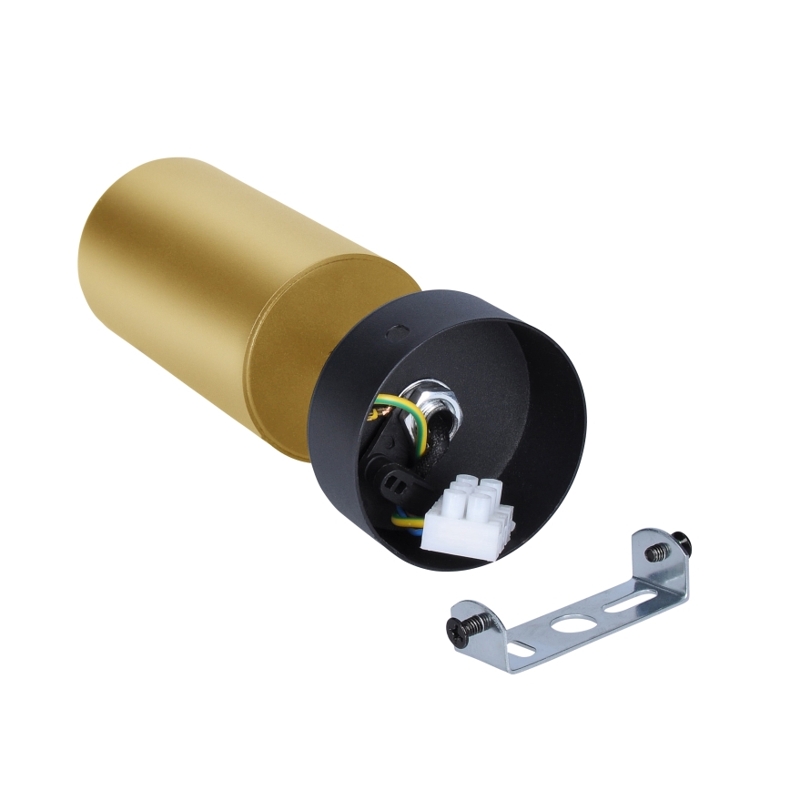Brilagi - LED RGBW regulējams virziena gaismeklis SELE GOLDEN 1xGU10/4,8W/230V 3000K melns/zeltains + tālvadības pults