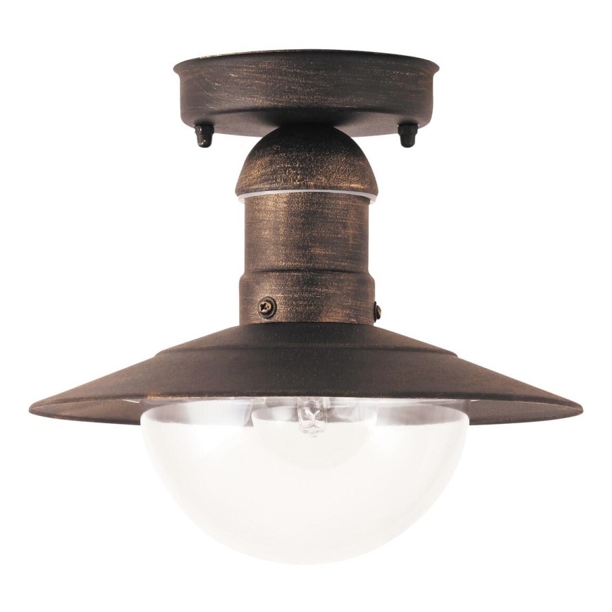 Brilagi - Āra griestu gaismeklis MOLDE 1xE27/60W IP44 bronza/patina