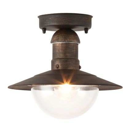 Brilagi - Āra griestu gaismeklis MOLDE 1xE27/60W IP44 bronza/patina