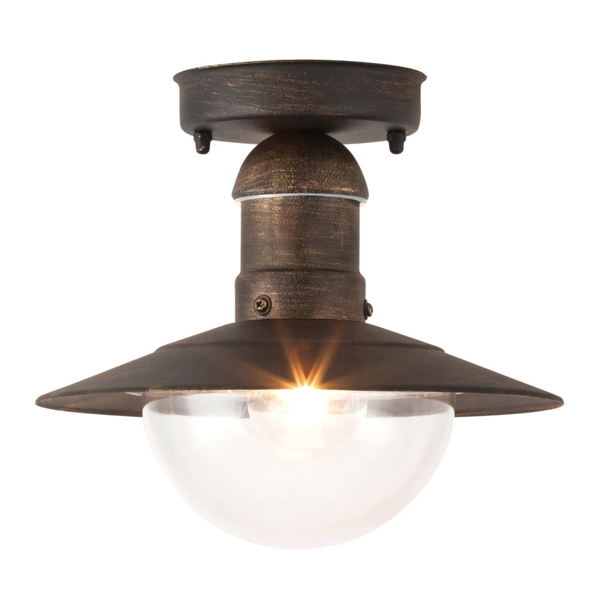 Brilagi - Āra griestu gaismeklis MOLDE 1xE27/60W IP44 bronza/patina