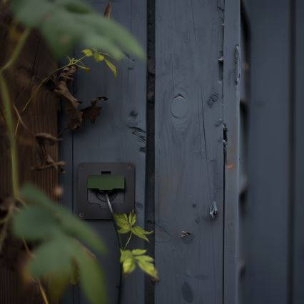 Brilagi - āra iebūvējamā grīdas kontaktligzda IP55, melna, taisnstūrveida