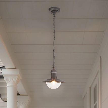 Brilagi - Āra karājamais gaismeklis MOLDE 1xE27/60W IP44 melns