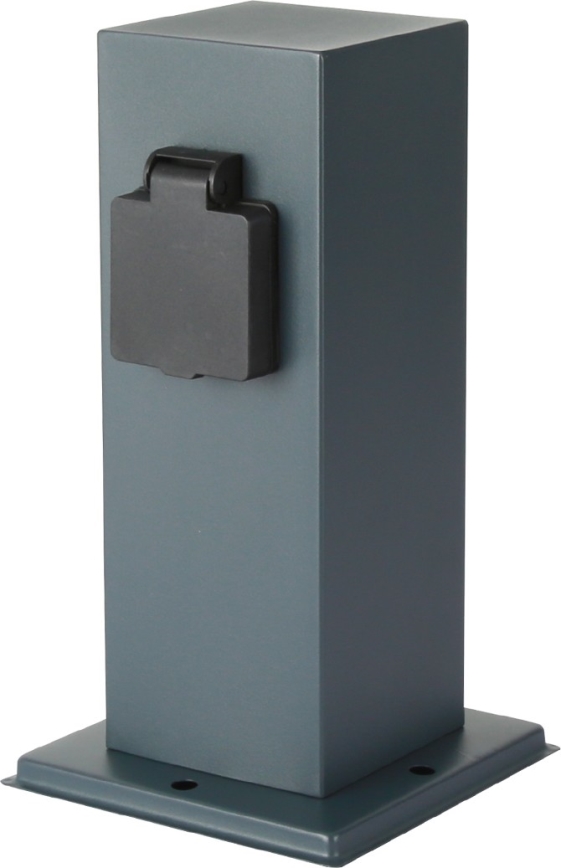 Brilagi - Āra kontakligdzdu kolonna PILLAR 1Z 230V IP44 antracīta