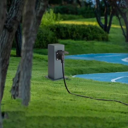 Brilagi - Āra kontakligdzdu kolonna PILLAR 1Z 230V IP44 antracīta