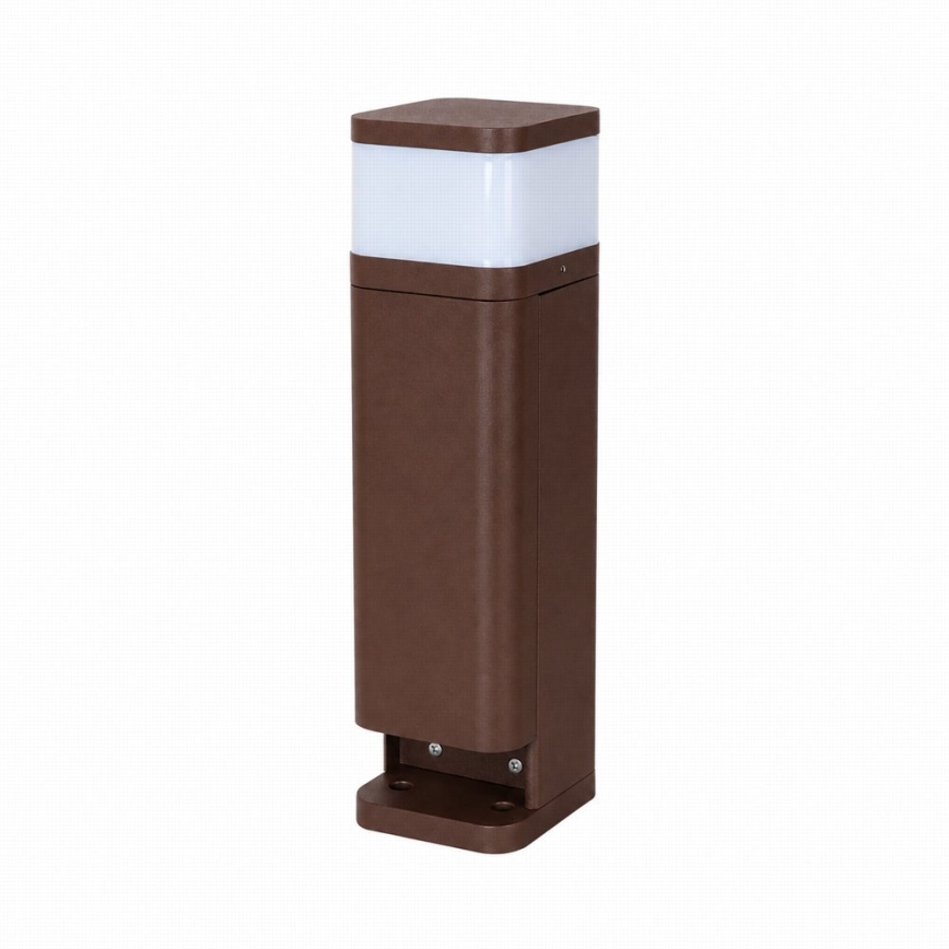 BRILAGI - Āra lampa ar 2 kontaktligzdām SCHUKO PILLAR 1xG9/11W/230V IP44 brūna
