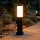 Brilagi - Āra lampa ar 2 SCHUKO kontaktligzdām NOVA 1xE27/15W/230V 40 cm IP44 melna
