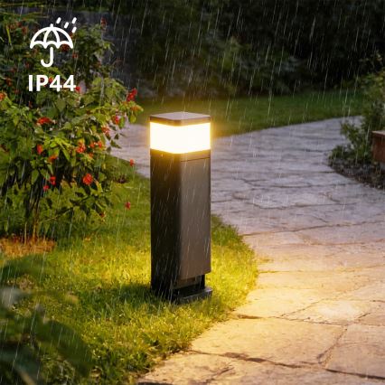 Brilagi - āra lampa ar 2 SCHUKO kontaktligzdām PILLAR 1xG9/11W/230V IP44 antracīts