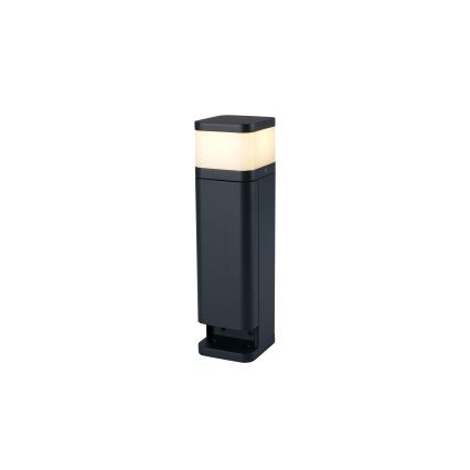 Brilagi - āra lampa ar 2 SCHUKO kontaktligzdām PILLAR 1xG9/11W/230V IP44 antracīts