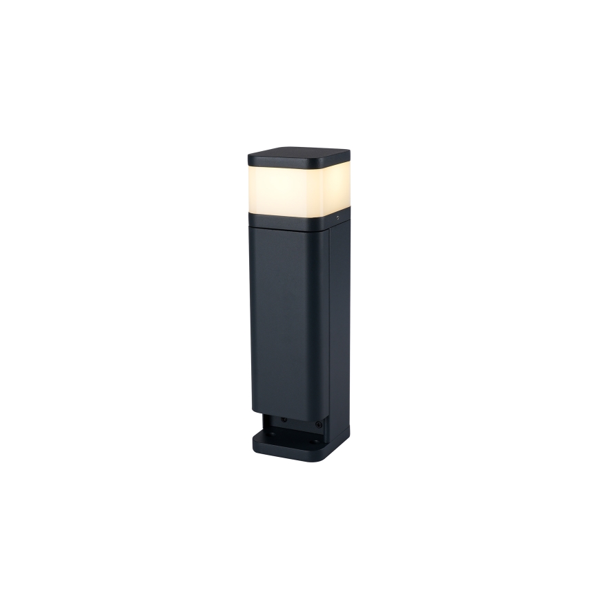 Brilagi - āra lampa ar 2 SCHUKO kontaktligzdām PILLAR 1xG9/11W/230V IP44 antracīts