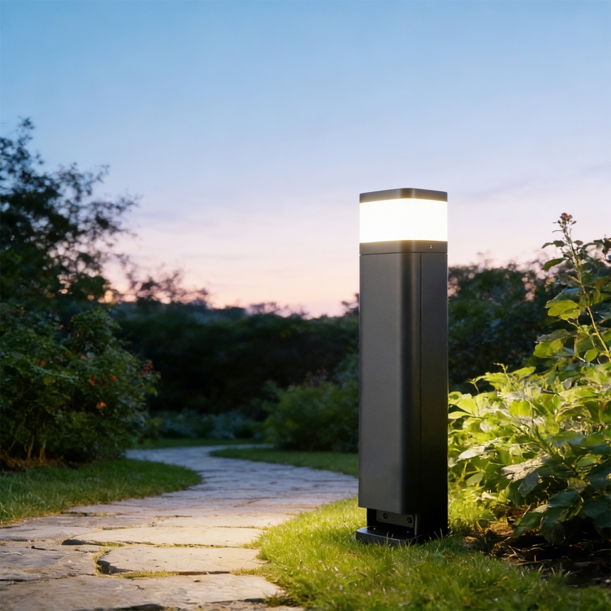 Brilagi - Āra lampa ar 2 SCHUKO kontaktligzdām PILLAR 1xG9/11W/230V IP44 antracīts