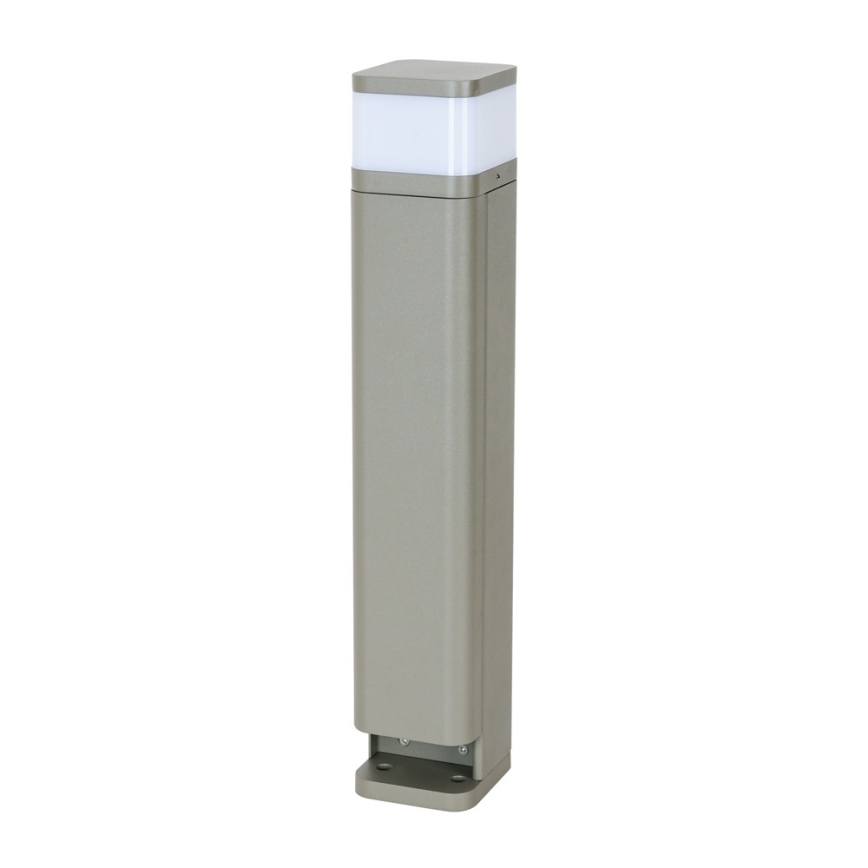 BRILAGI - Āra lampa ar 2 SCHUKO kontaktligzdām PILLAR 1xG9/11W/230V IP44 pelēka