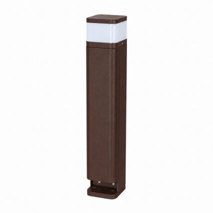 BRILAGI - Āra lampa ar 2 SCHUKO PILLAR kontaktligzdām 1xG9/11W/230V IP44 brūna