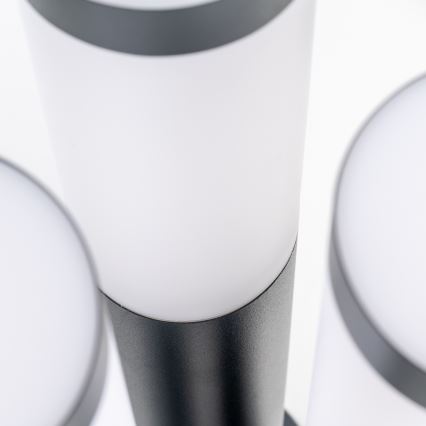 BRILAGI - Āra lampa ar kontaktligzdu ELIA 1xE27/20W/230V IP44 50 cm antracīts