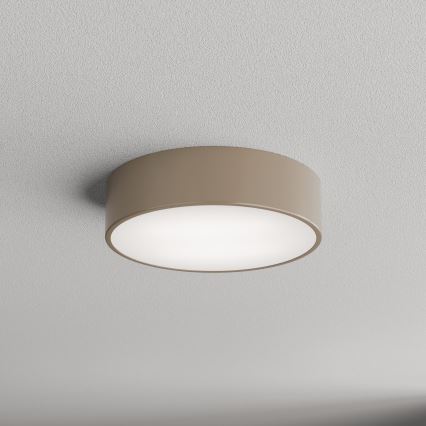 Brilagi - Āra griestu lampa ar sensoru CLARE 2xE27/48W/230V d. 30 cm IP54 bēša