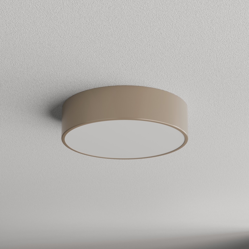 Brilagi - Āra griestu lampa ar sensoru CLARE 2xE27/48W/230V d. 30 cm IP54 bēša
