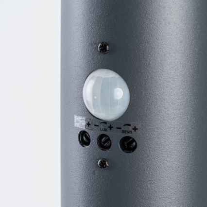 BRILAGI - āra lampa ar kustības sensoru ELIA 1xE27/20W/230V IP44 100 cm antracīts