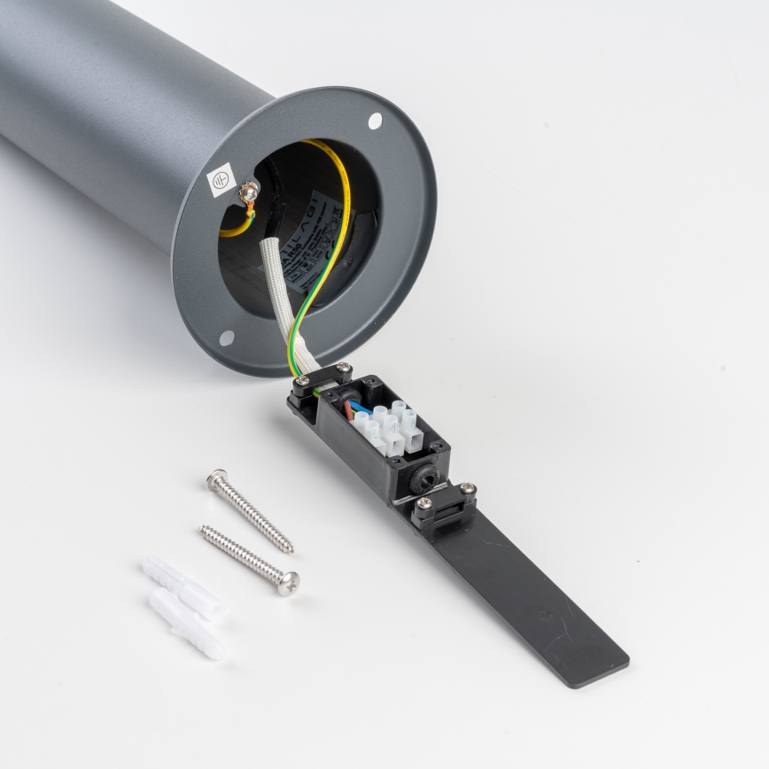 BRILAGI - āra lampa ar kustības sensoru ELIA 1xE27/20W/230V IP44 100 cm antracīts