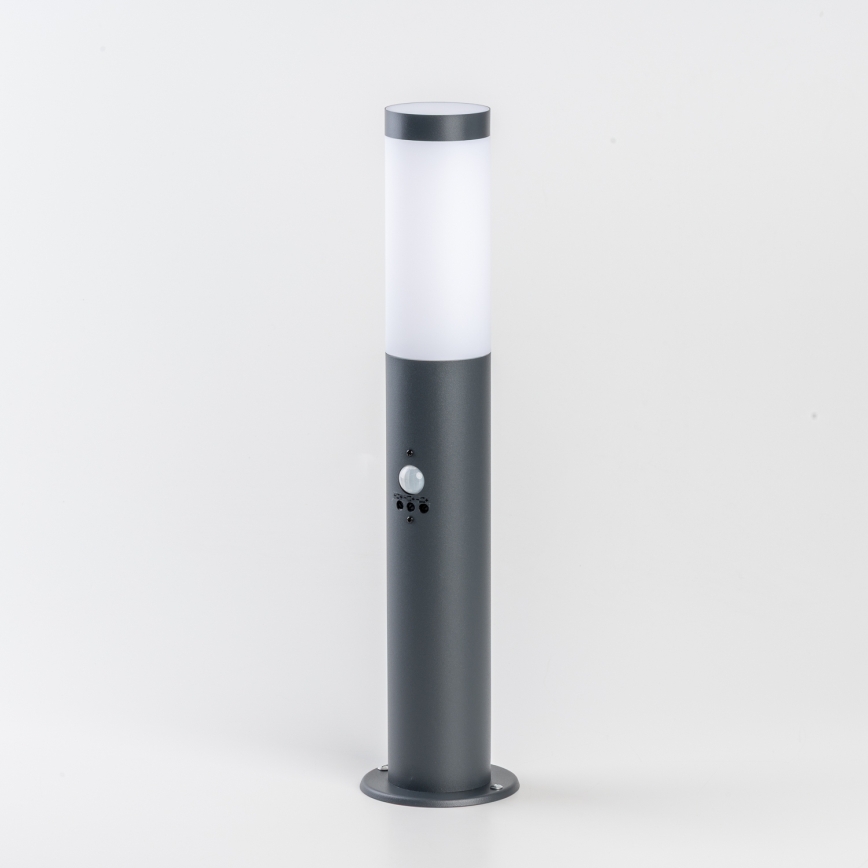 BRILAGI - Āra lampa ar sensoru ELIA 1xE27/20W/230V IP44 50 cm antracīts