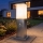 Brilagi - āra lampa ar sensoru NOVA 1xE27/15W/230V, 40 cm, IP44, matēts hroms