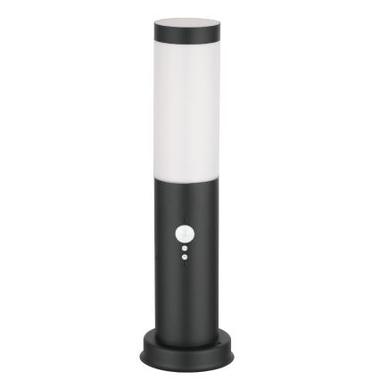 Brilagi - Āra lampa ar sensoru NOVA 1xE27/15W/230V 40 cm IP44 melna