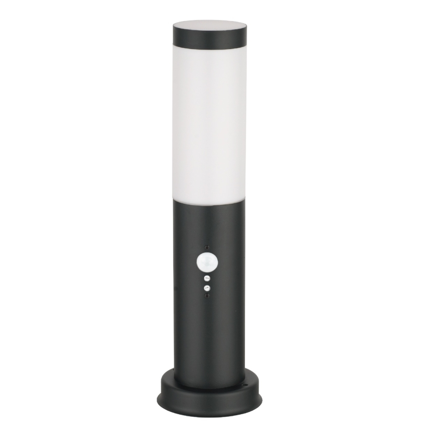 Brilagi - Āra lampa ar sensoru NOVA 1xE27/15W/230V 40 cm IP44 melna