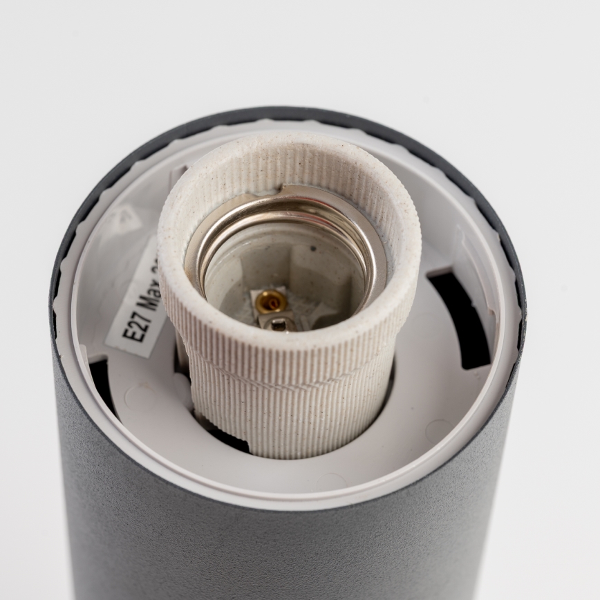 BRILAGI - Āra lampa ELIA 1xE27/20W/230V IP44 50 cm antracīts