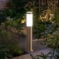 BRILAGI - Āra lampa ELIA 1xE27/20W/230V IP44 50 cm matēts hroms