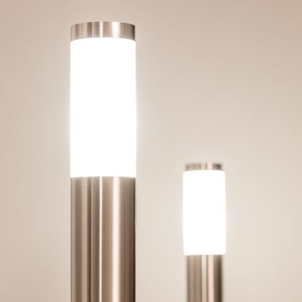 BRILAGI - Āra lampa ELIA 1xE27/20W/230V IP44 50 cm matēts hroms