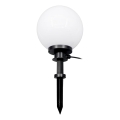 BRILAGI - Āra lampa HARBOR 1xE27/40W/230V 20 cm IP44 melna/balta