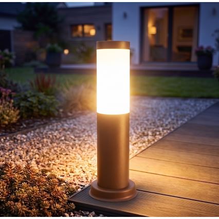 Brilagi - Āra lampa NOVA 1xE27/15W/230V 40 cm IP44 brūna