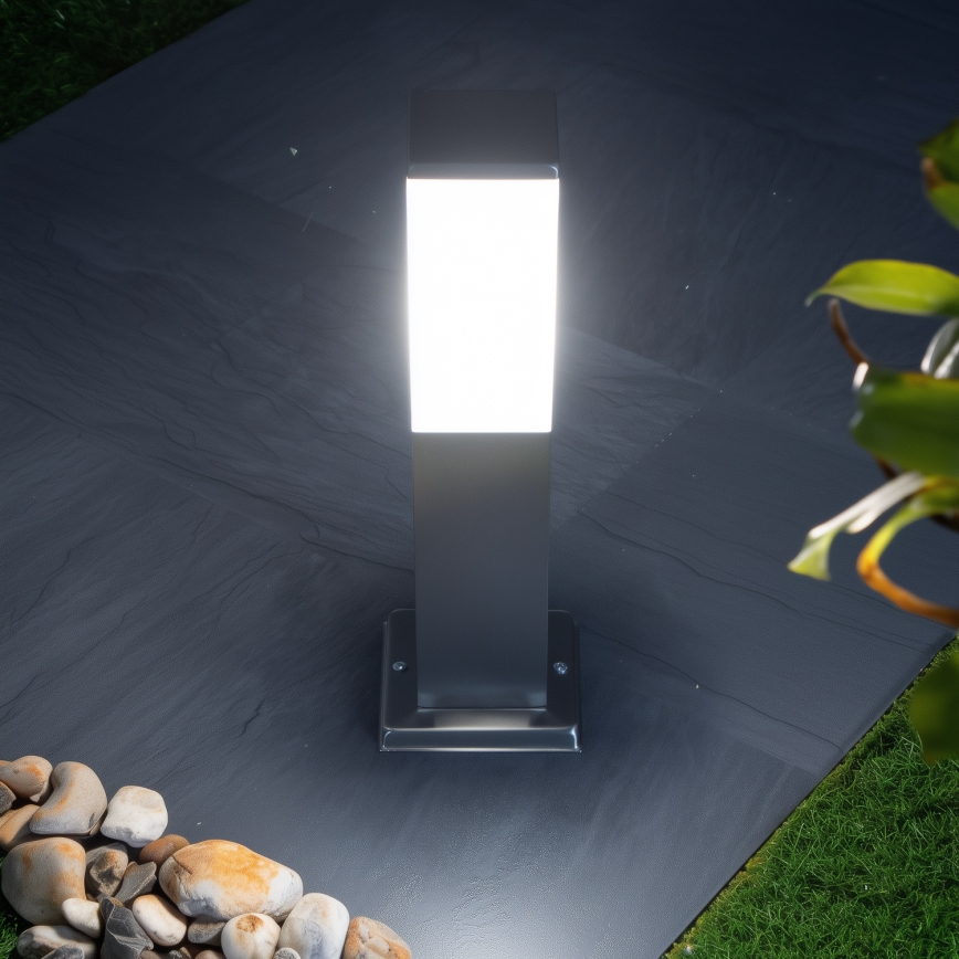 BRILAGI - āra lampa NOVA 1xE27/15W/230V 40 cm IP44 matēts hroms