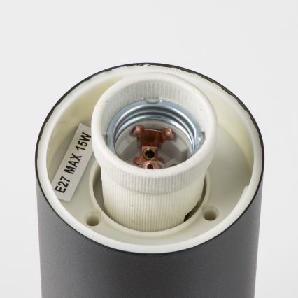 Brilagi - Āra lampa NOVA 1xE27/15W/230V 40 cm IP44 melna