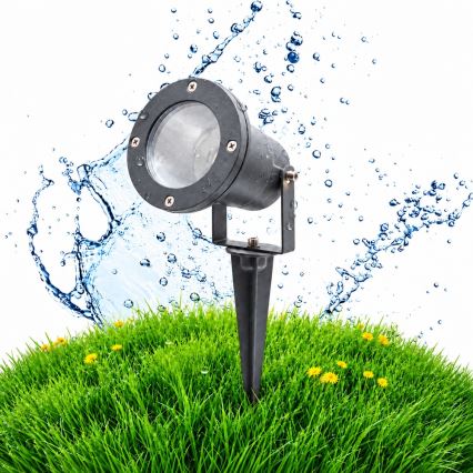 BRILAGI - Āra lampa TERRA 1xGU10/50W/230V IP65 antracīts