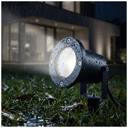 BRILAGI - Āra lampa TERRA 1xGU10/50W/230V IP65 melna