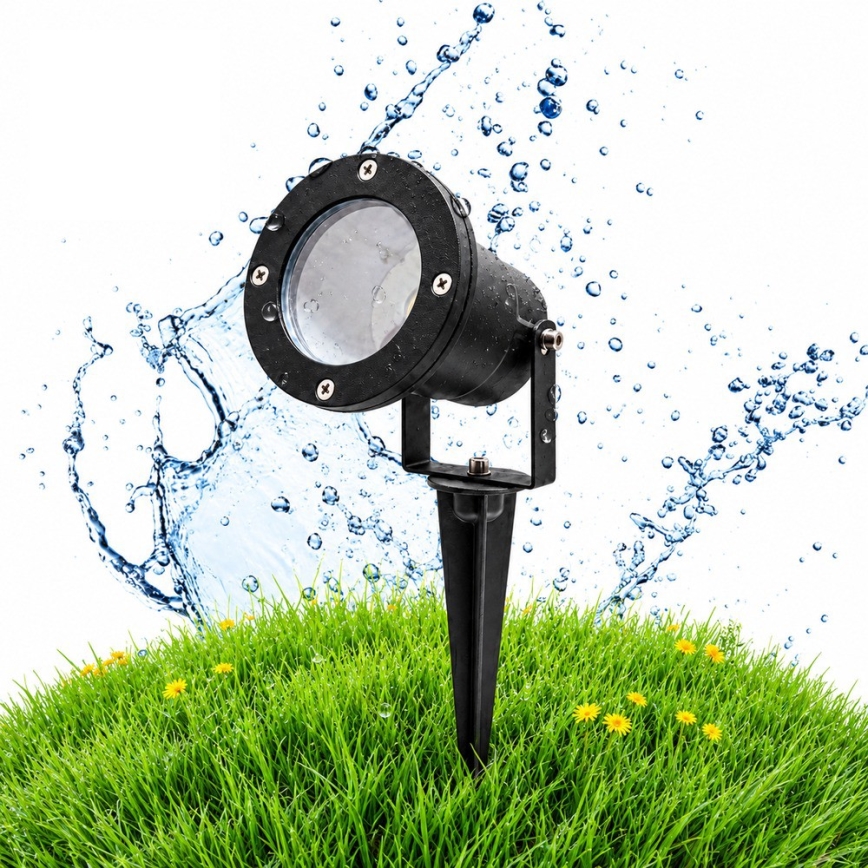 BRILAGI - Āra lampa TERRA 1xGU10/50W/230V IP65 melna