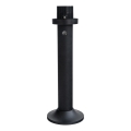 BRILAGI - Āra lampas stabs ar kustības un krēslas sensoru HARBOR 1xE27/40W/230V 50 cm IP33 melns