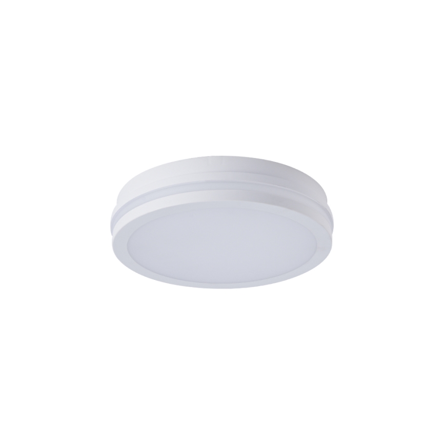 Brilagi - LED āra griestu gaismeklis ar sensoru BENE LED/24 W/230 V Ø 26 cm balts IP54
