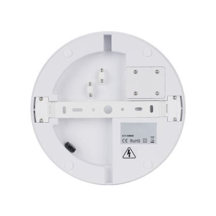 Brilagi - LED āra griestu gaismeklis ar sensoru BENE LED/24 W/230 V Ø 26 cm balts IP54