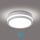 Brilagi - Āra LED griestu lampa BENE ar sensoru LED/18W/230V Ø 21,5 cm balta IP54