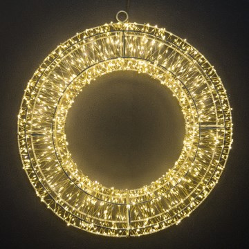 Brilagi - ārā paredzēts LED Ziemassvētku vainags LED/6W/230V IP44