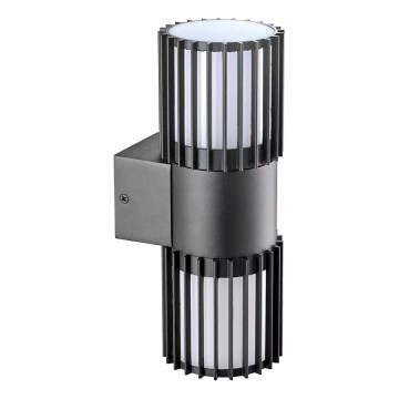 BRILAGI - Āra sienas gaismeklis ARMOR 2xGU10/35W/230V IP44 antracīts